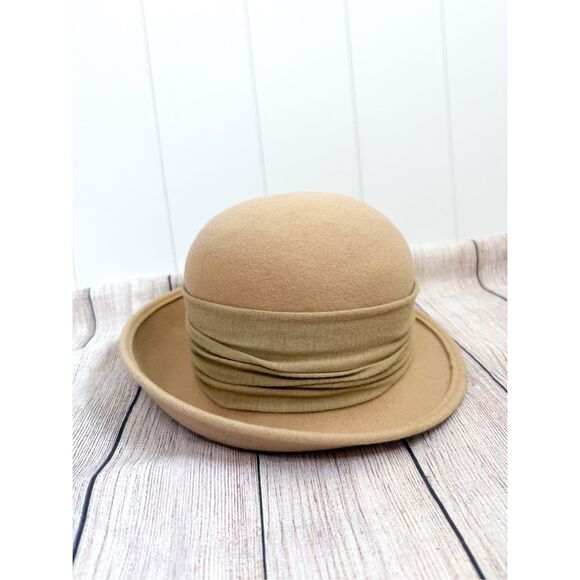 Vintage Bollman 100%‎ Wool Hat Doeskin Felt Downton Abbey main image 7